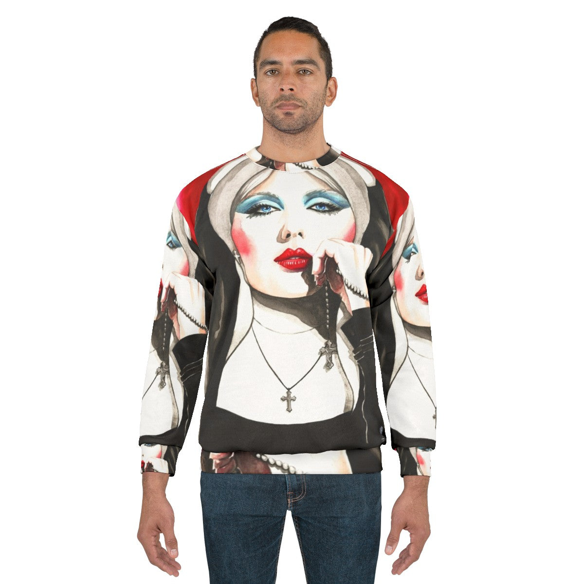 Debbie Harry "Sister" Watercolor Sweatshirt - men