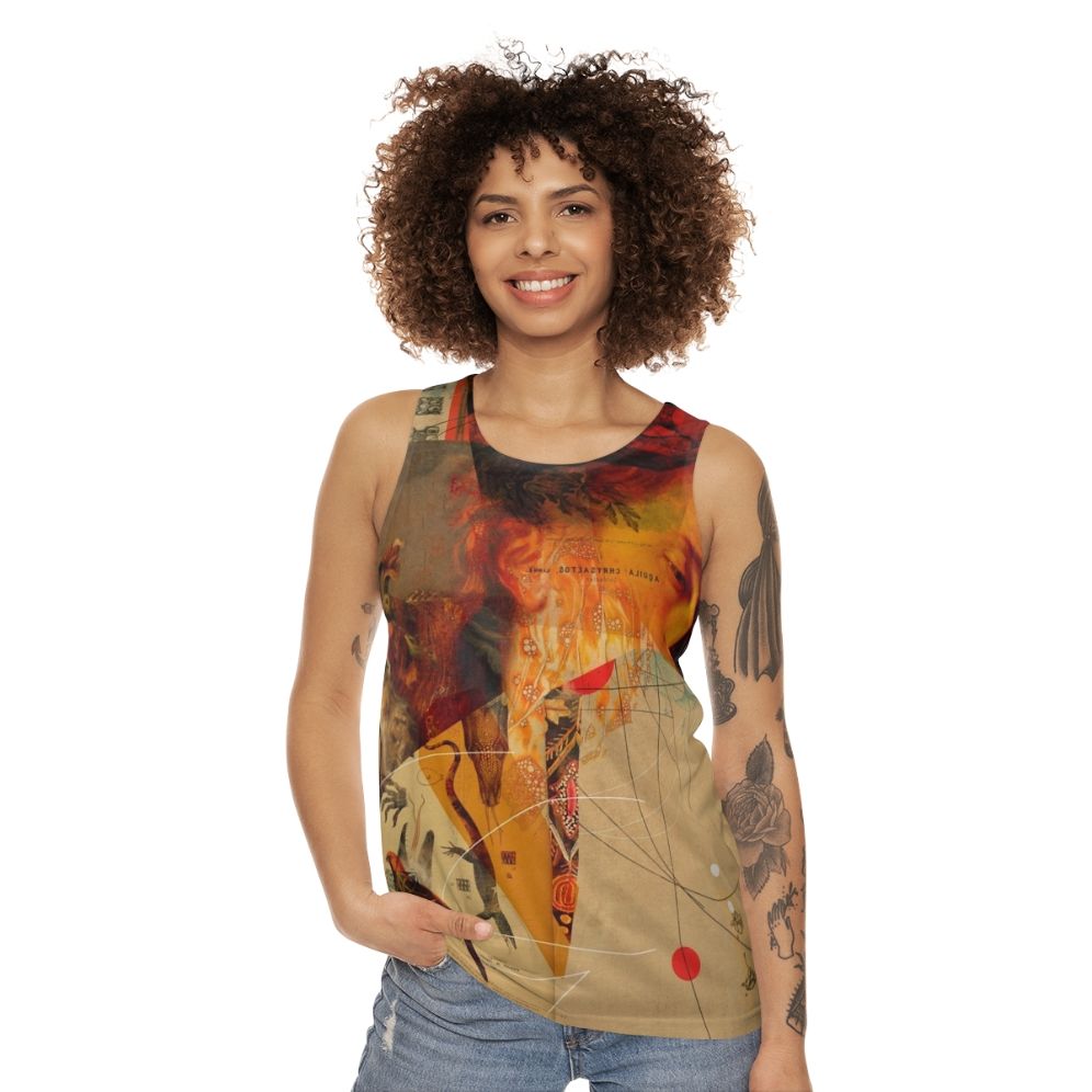 Transformations Unisex Abstract Nature Tank Top - women