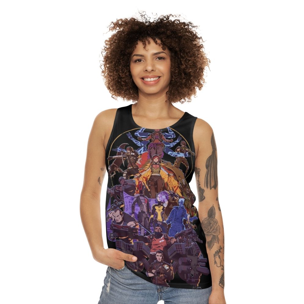 Borderlands Vault Unisex Tank Top - women