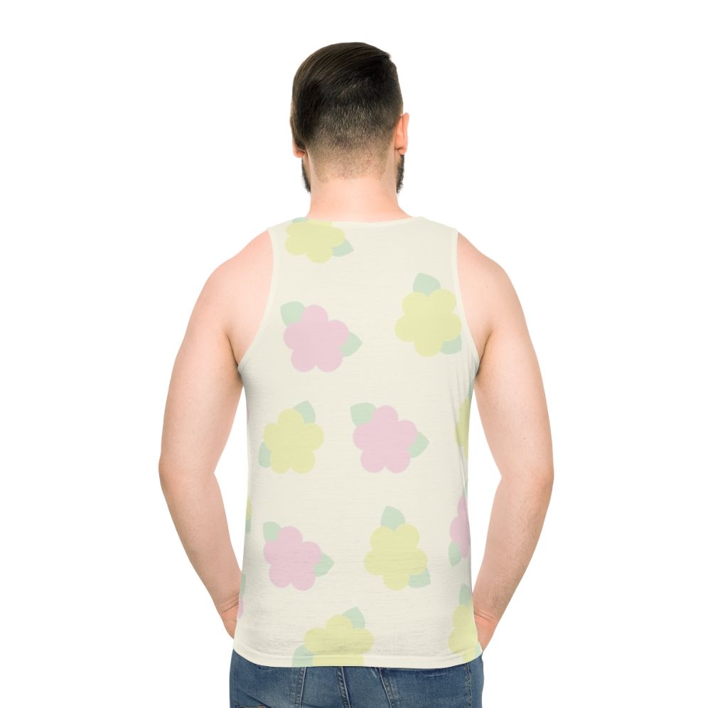 Alola Flowers Unisex Pokemon Sun and Moon Tank Top - men back