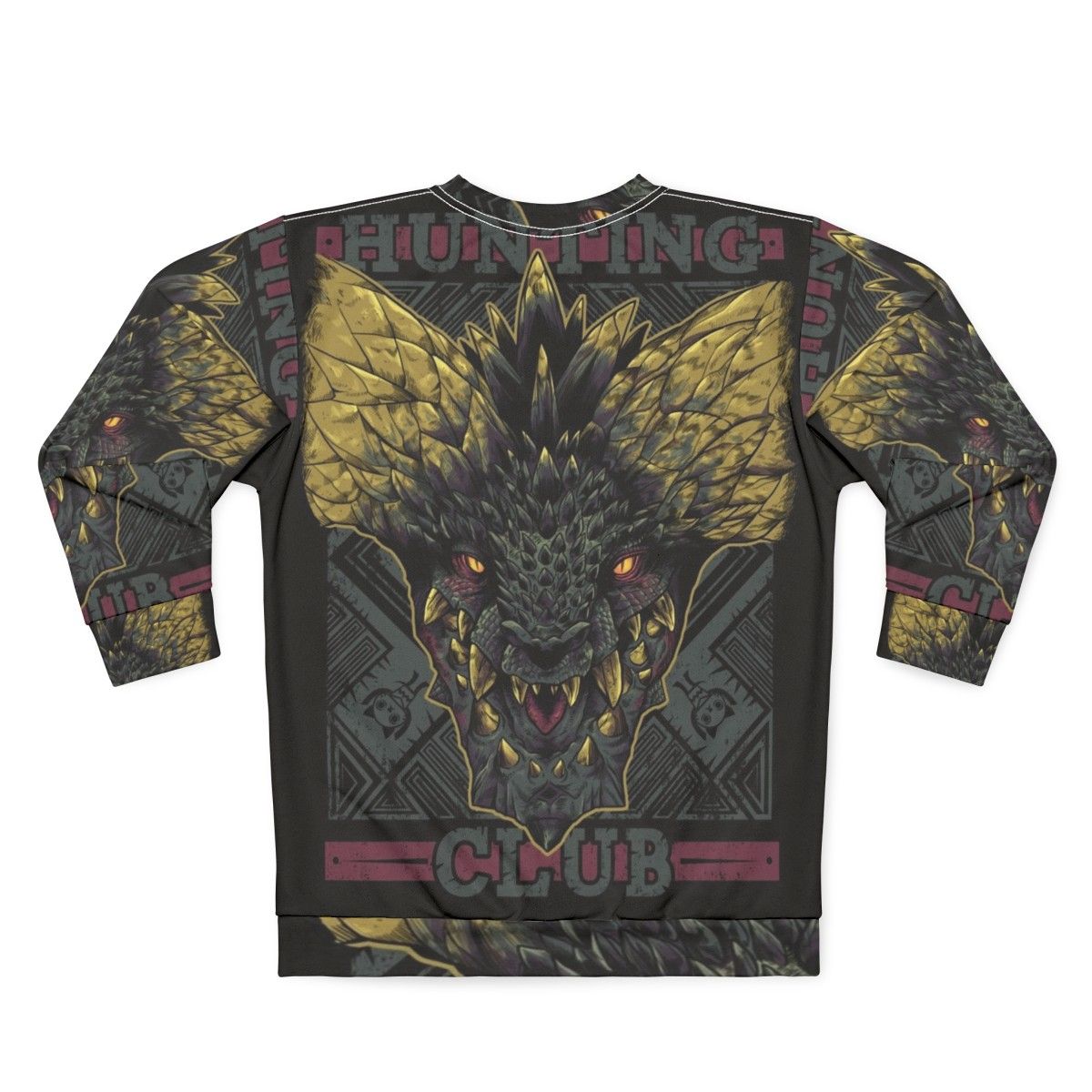 Nergigante Monster Hunter World Sweatshirt - Back