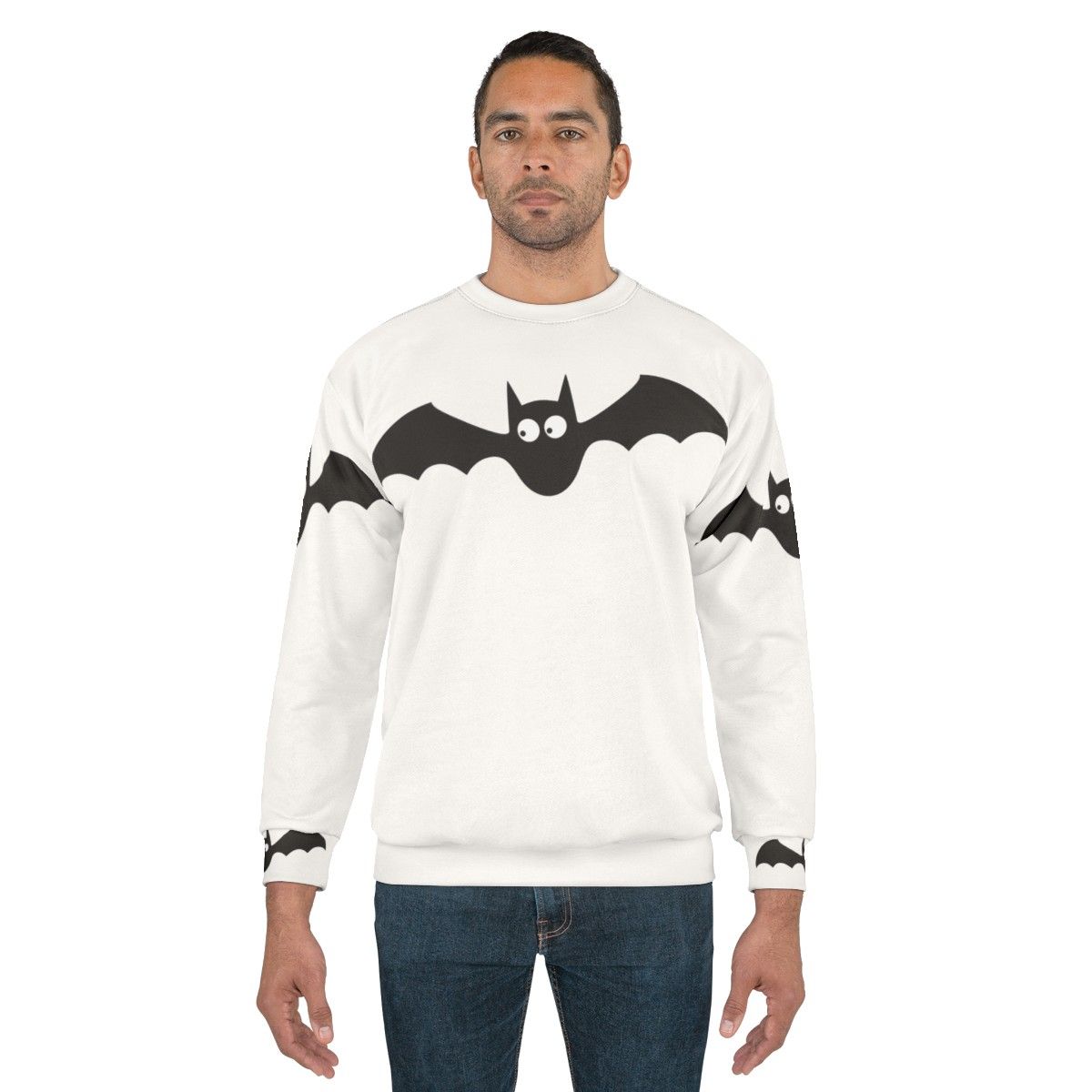 Bats Sweatshirt with Cute and Funny Animal Design - men