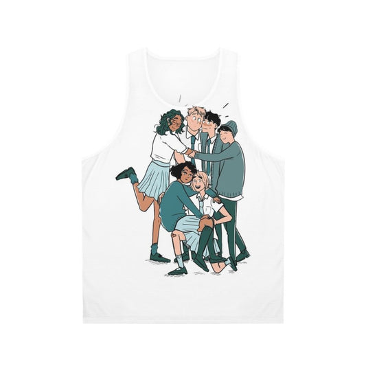 Heartstopper unisex tank top