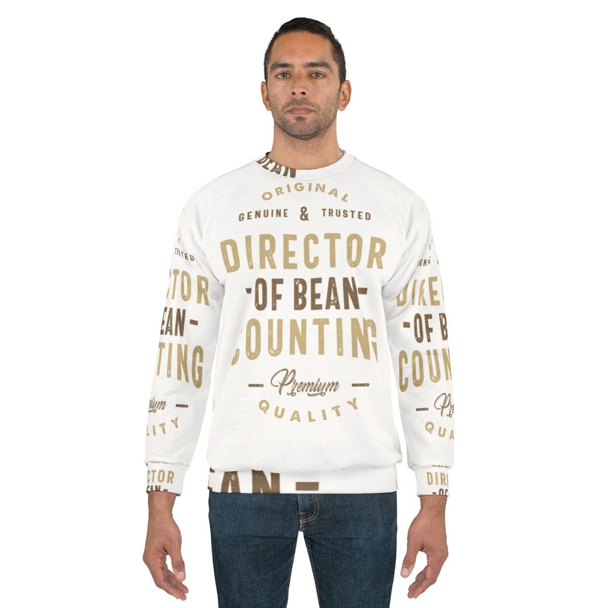 Director of Bean Counting Accounting Sweatshirt - men