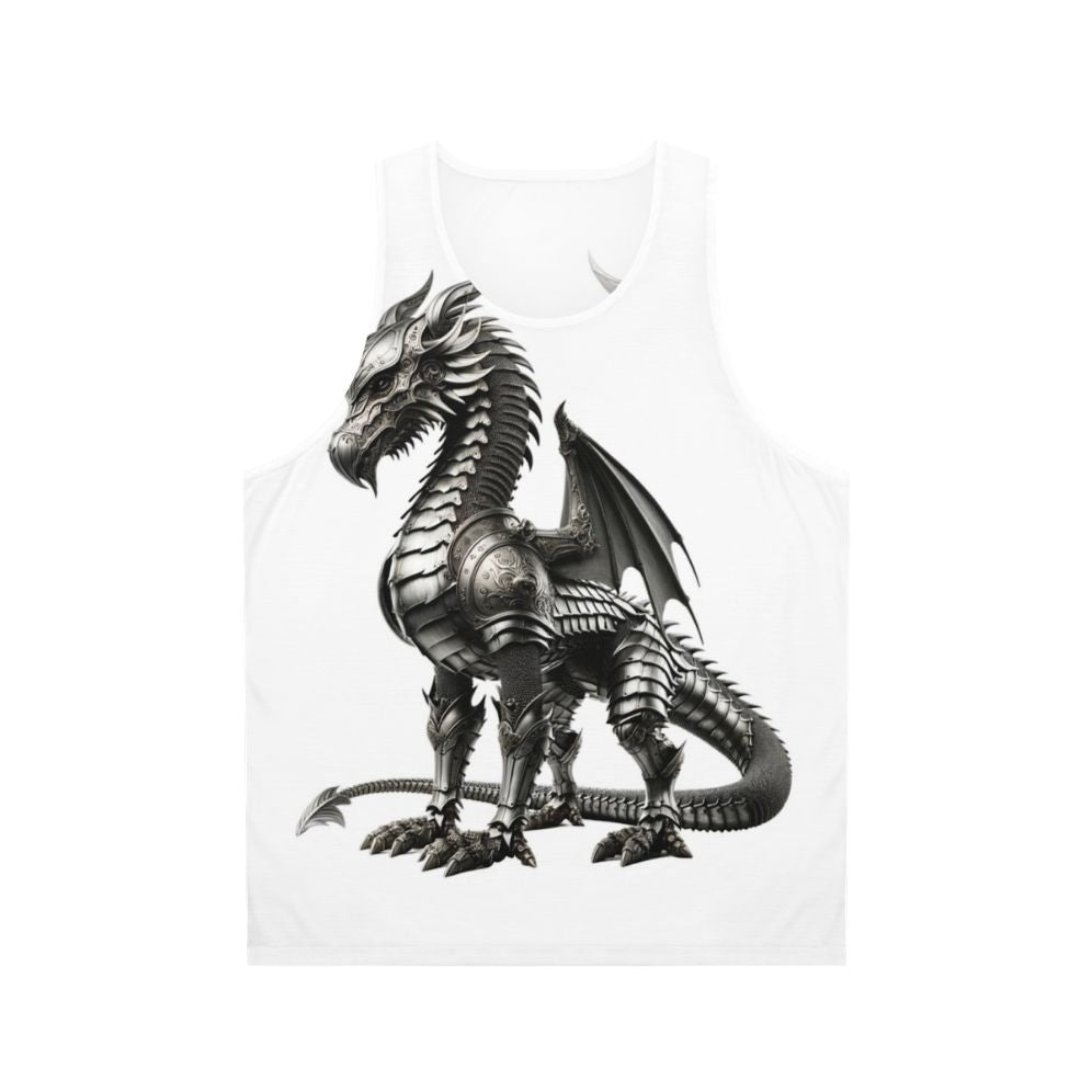 Knight Dragon Unisex Tank Top