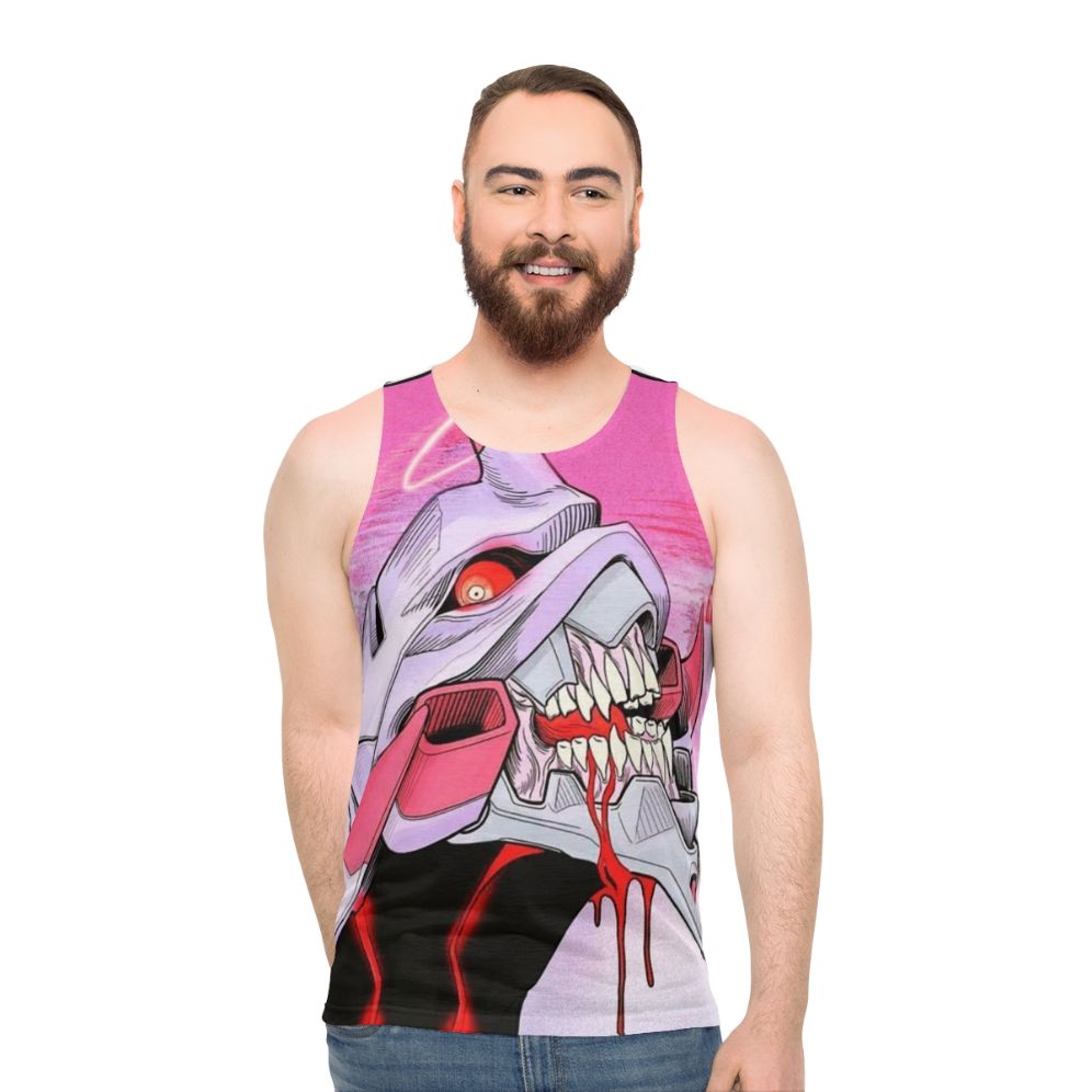 Evangelion Unit 01 Unisex Tank Top - men