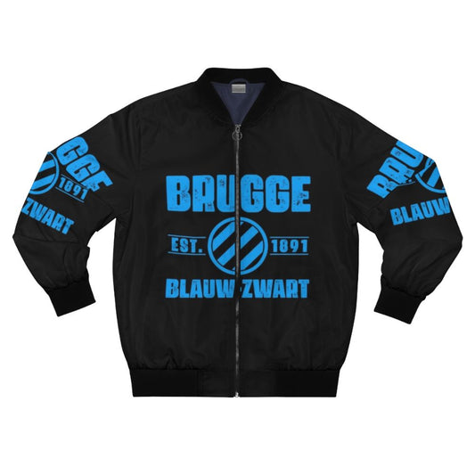 Club Brugge Blauw Zwart Bomber Jacket