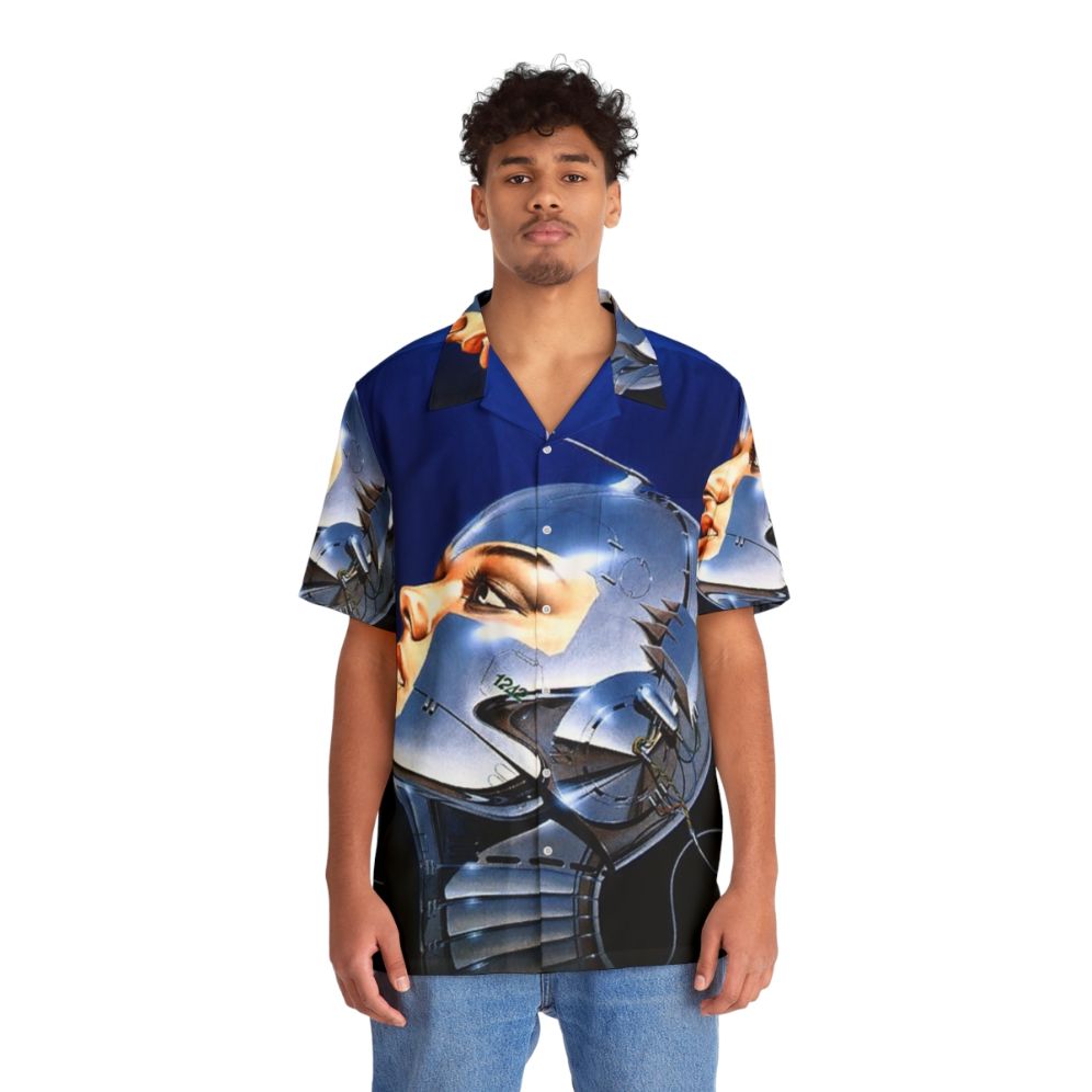 Sorayama Japanese Metal Hawaiian Shirt - People Front