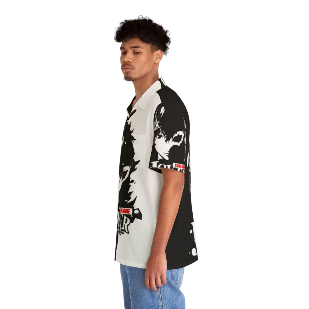 Dark Side Persona 5 Hawaiian Shirt - People Left