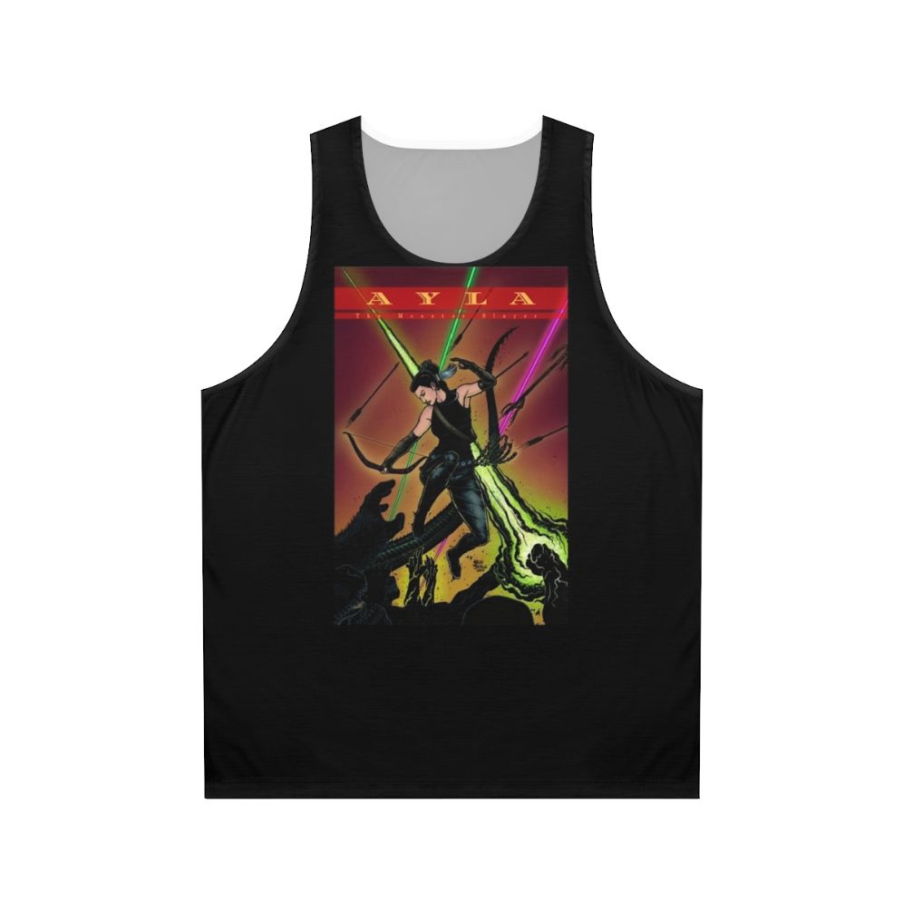 Ayla the Monster Slayer Navajo Warrior Unisex Tank Top