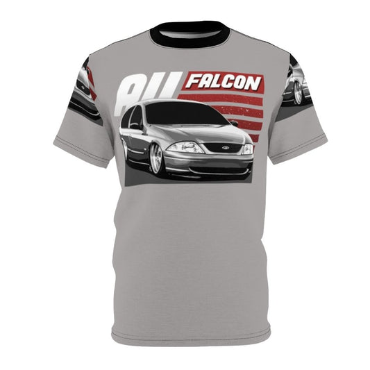 Aussie Falcon AOP T-Shirt featuring the classic Ford Falcon design