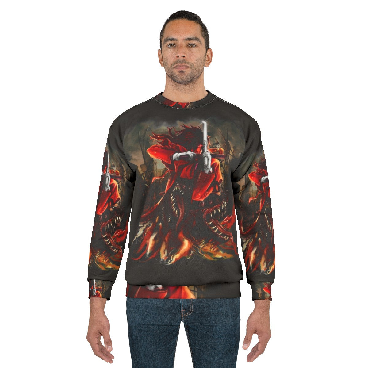 Hellsing Alucard The Bird of Hermes Sweatshirt - men