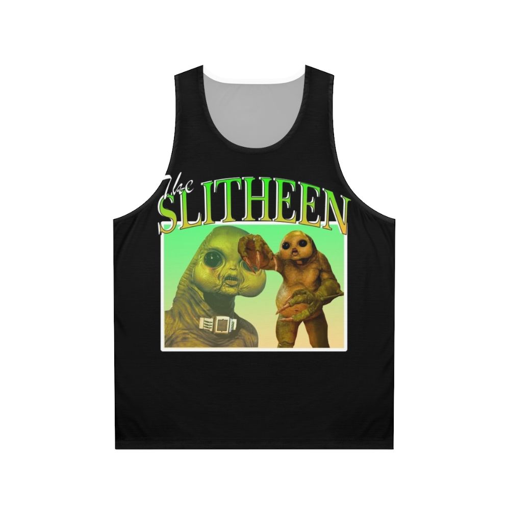 Slitheen Unisex Tank Top