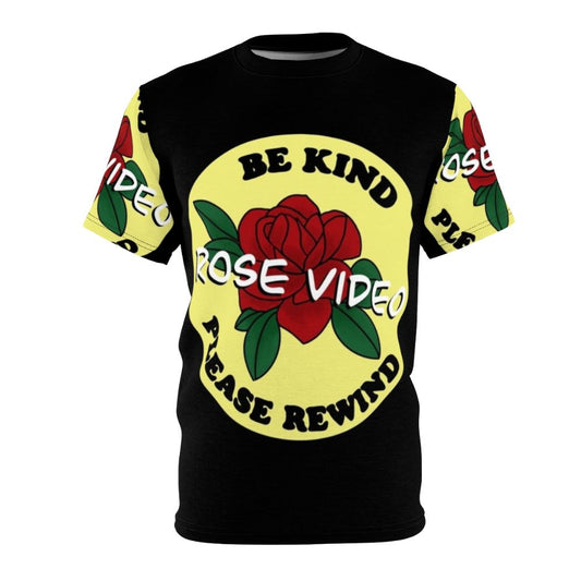 Schitts Creek Rose Video Inspired AOP T-shirt