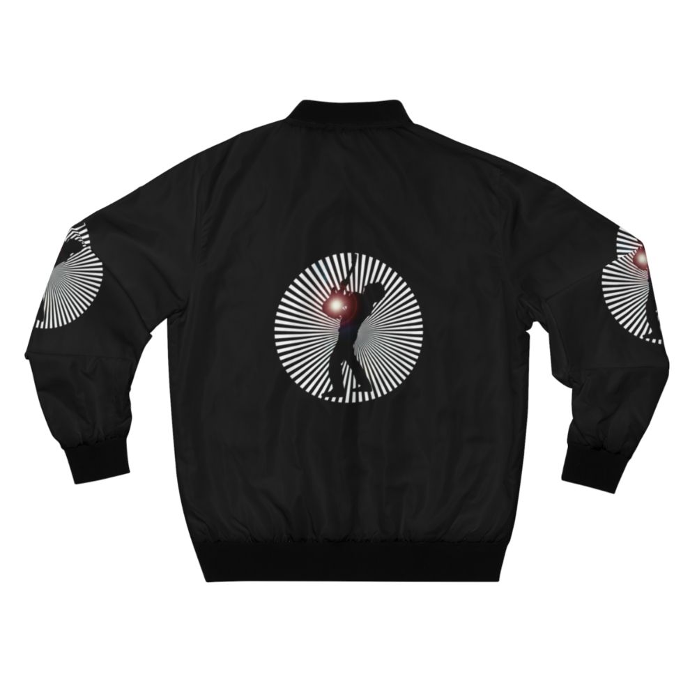 Gustavo Cerati tribute bomber jacket featuring his iconic music style - Back