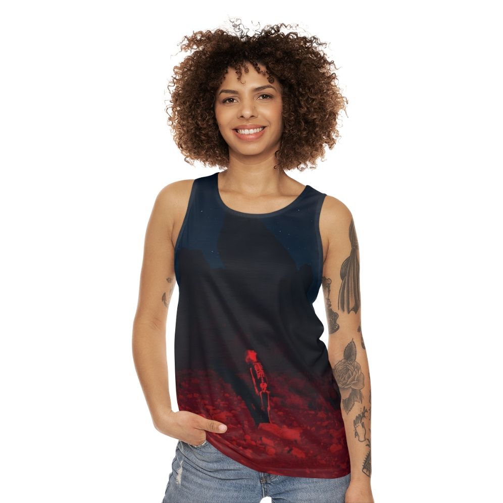 Phoebe Bridgers Punisher Album Cover Unisex Tank Top - women