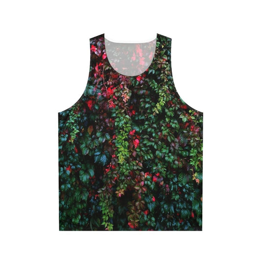 Eco-friendly unisex botanical tank top