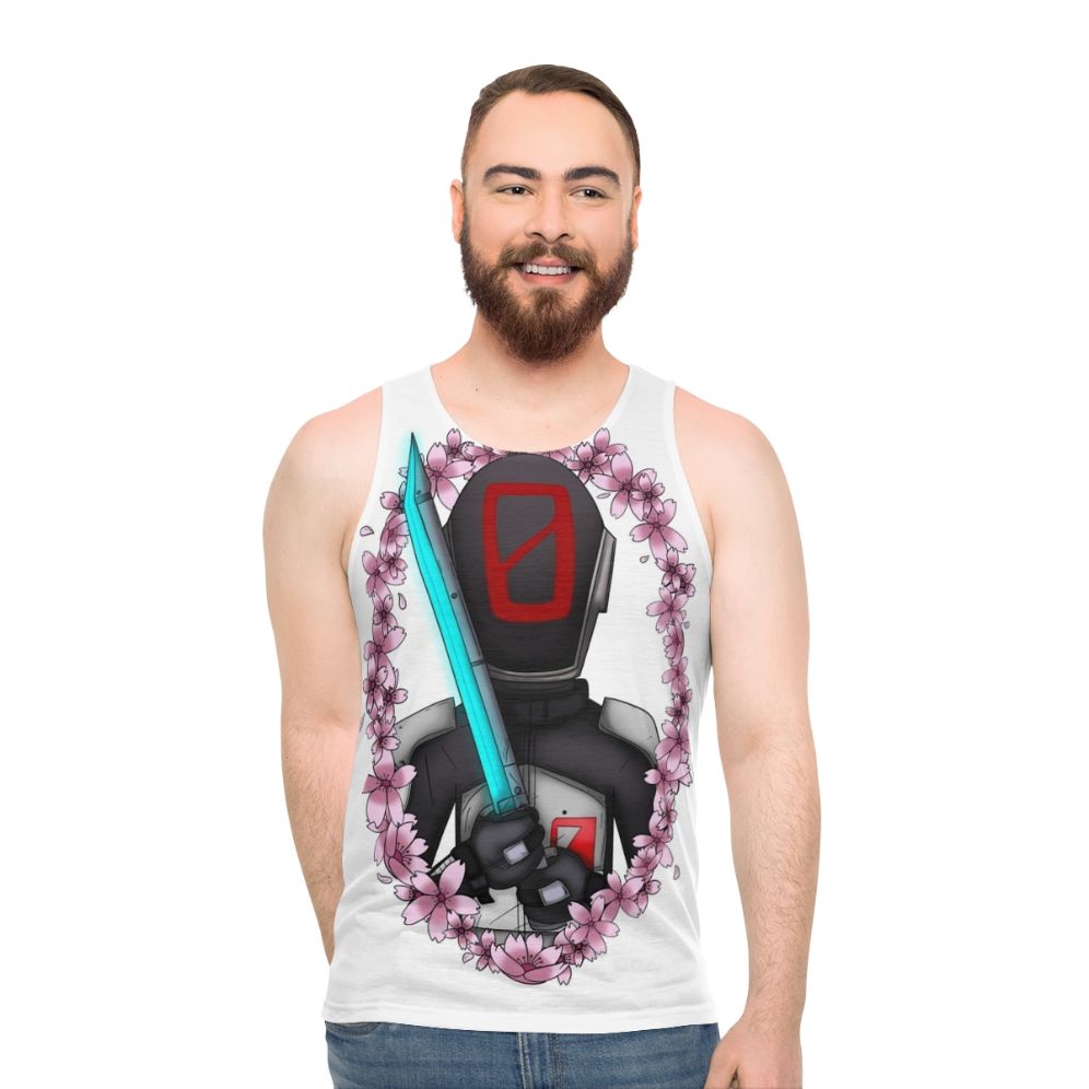 Borderlands Zer0 Cherry Blossom Unisex Tank Top - men