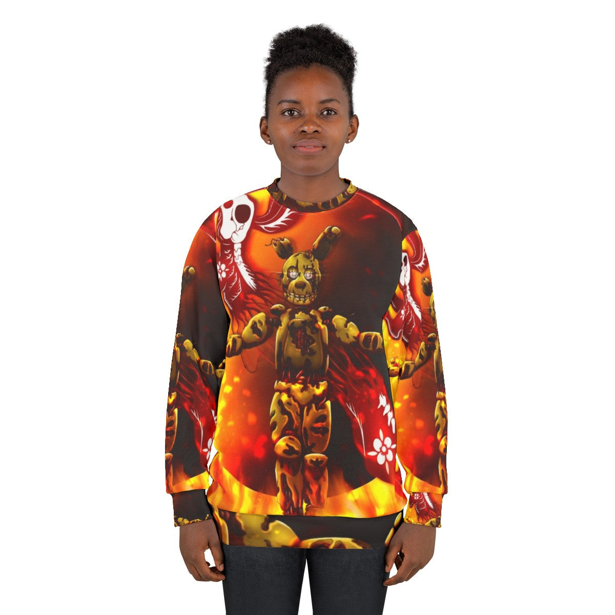 Year of the Rabbit Springtrap FNAF Sweatshirt - women