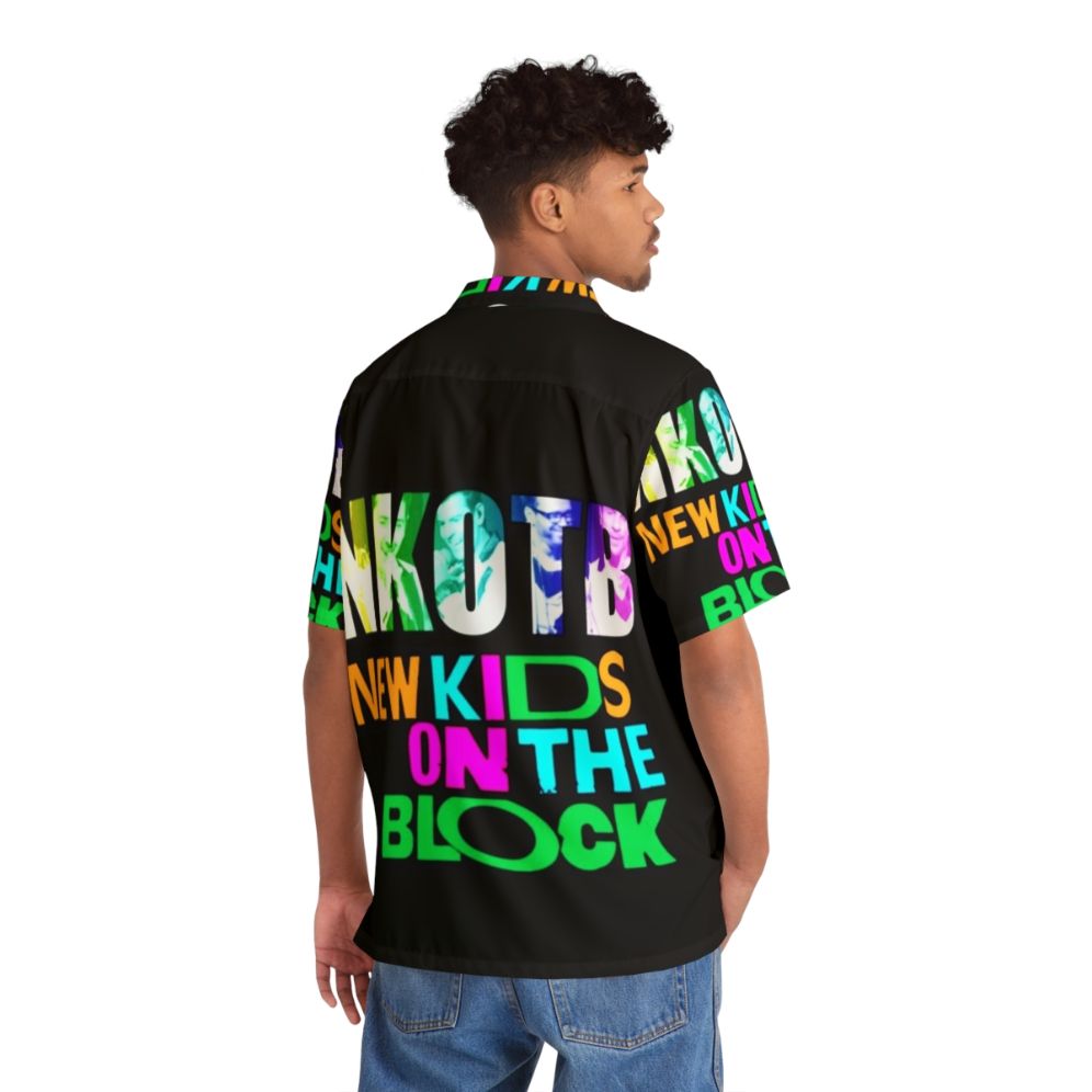 Retro NKOTB Hawaiian-style shirt - People Back