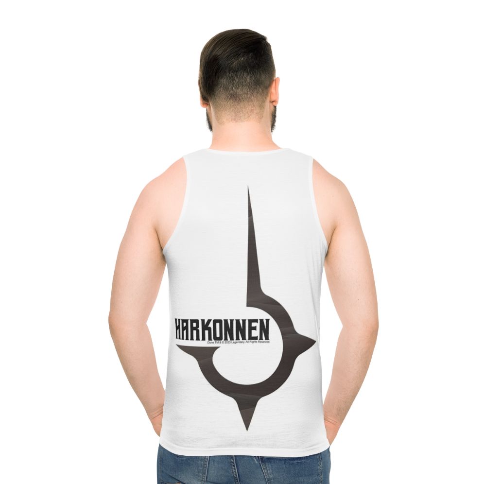 House Harkonnen Dune 2020 Movie Unisex Tank Top - men back