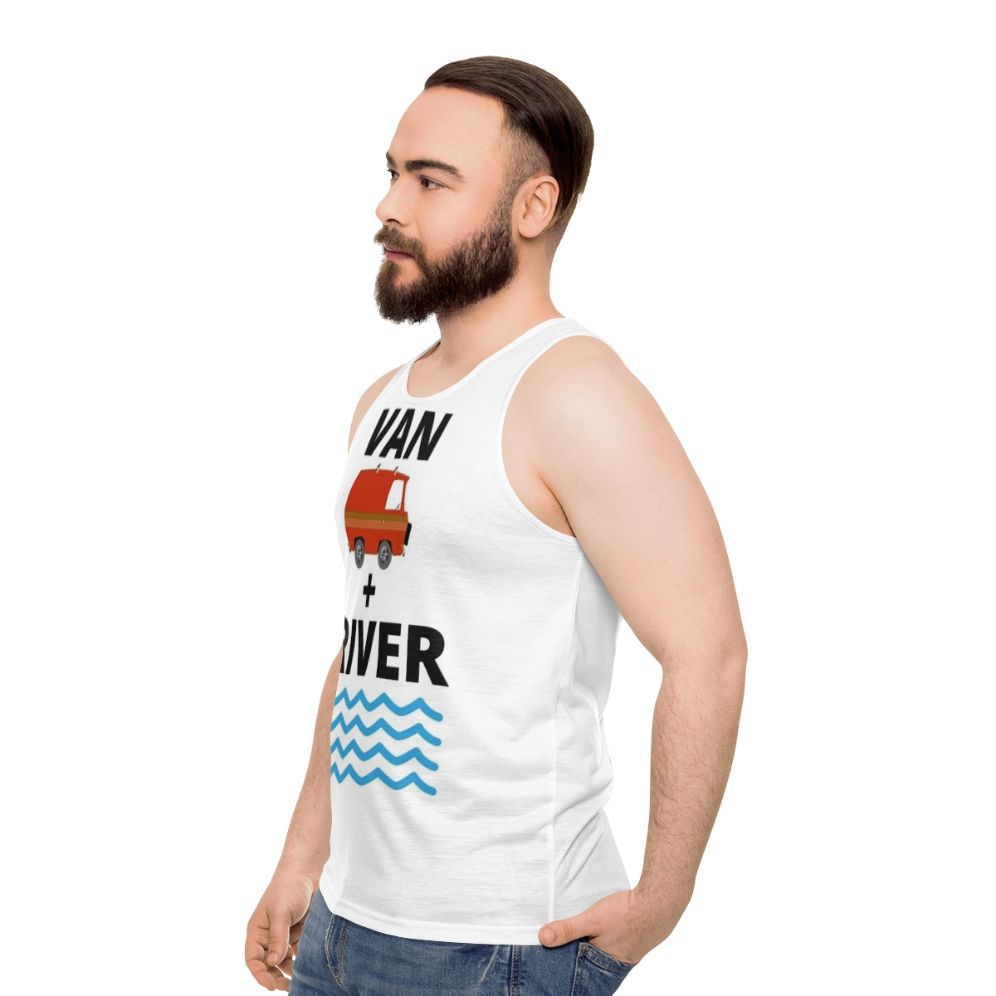 Unisex Van Life River Tank Top - men side