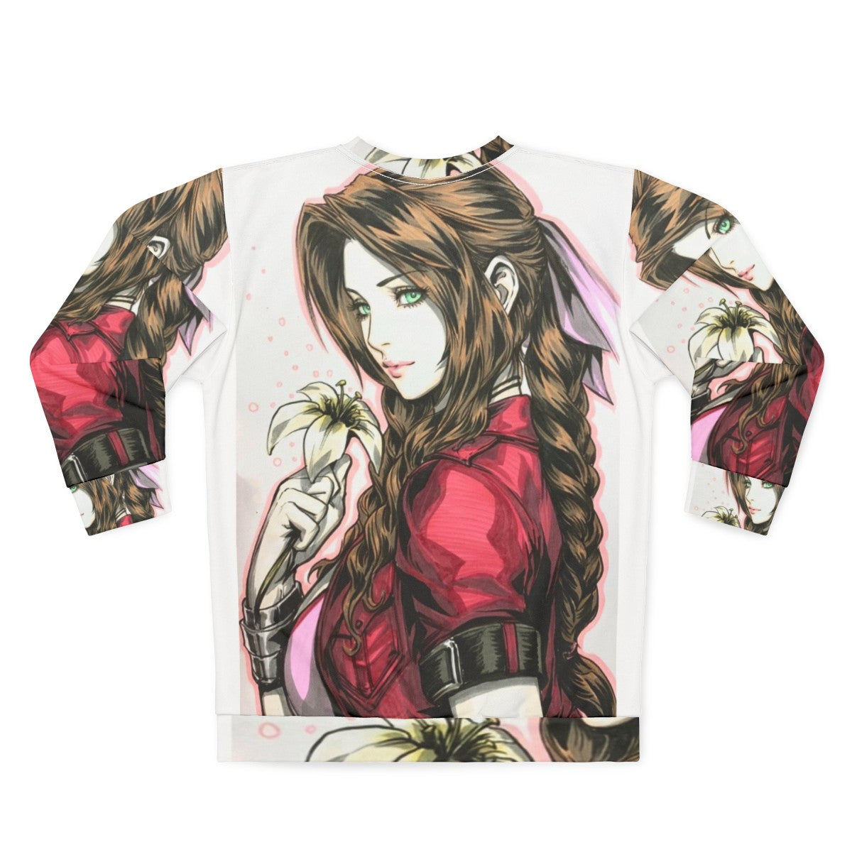 Aerith Final Fantasy VII Sweatshirt - Back