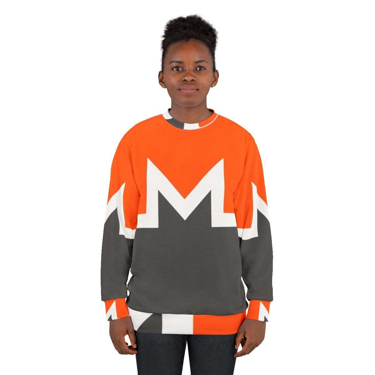 Monero Cryptocurrency Privacy and Security Sweatshirt - women