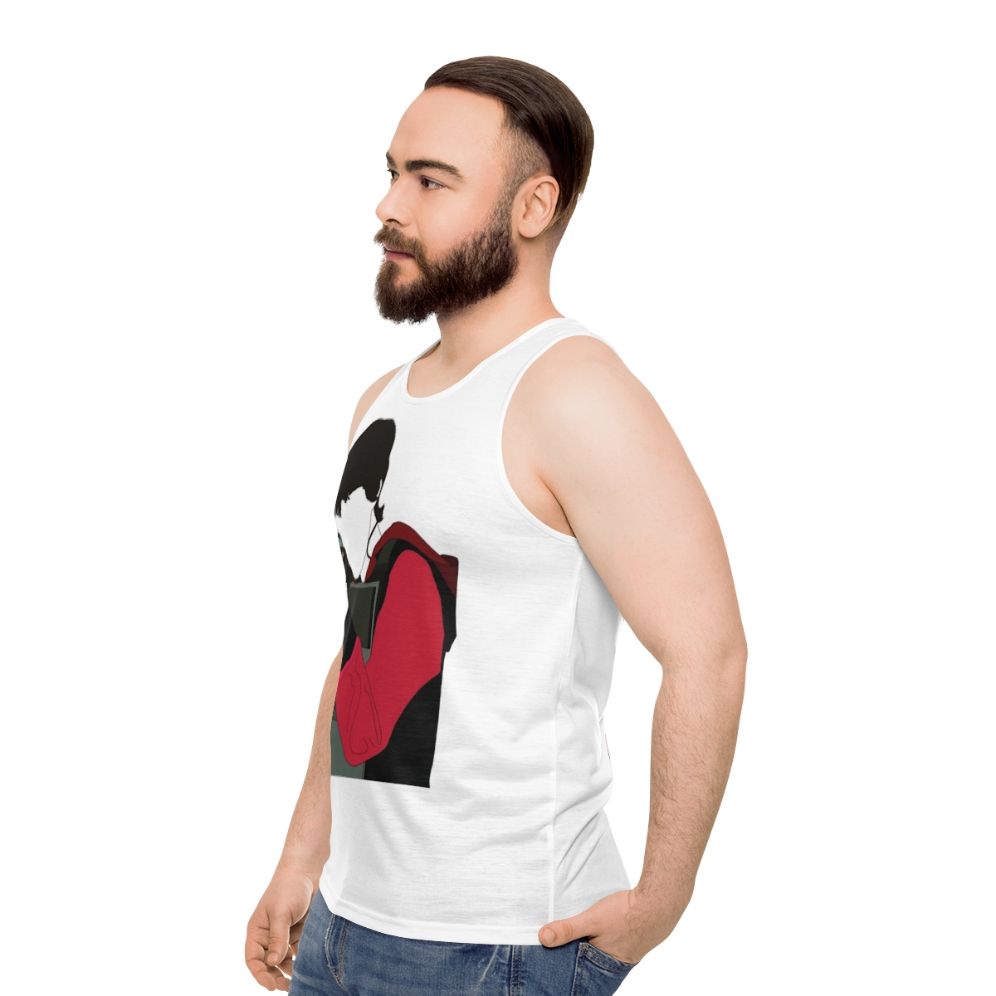 Money Heist Tokyo Unisex Tank Top - men side