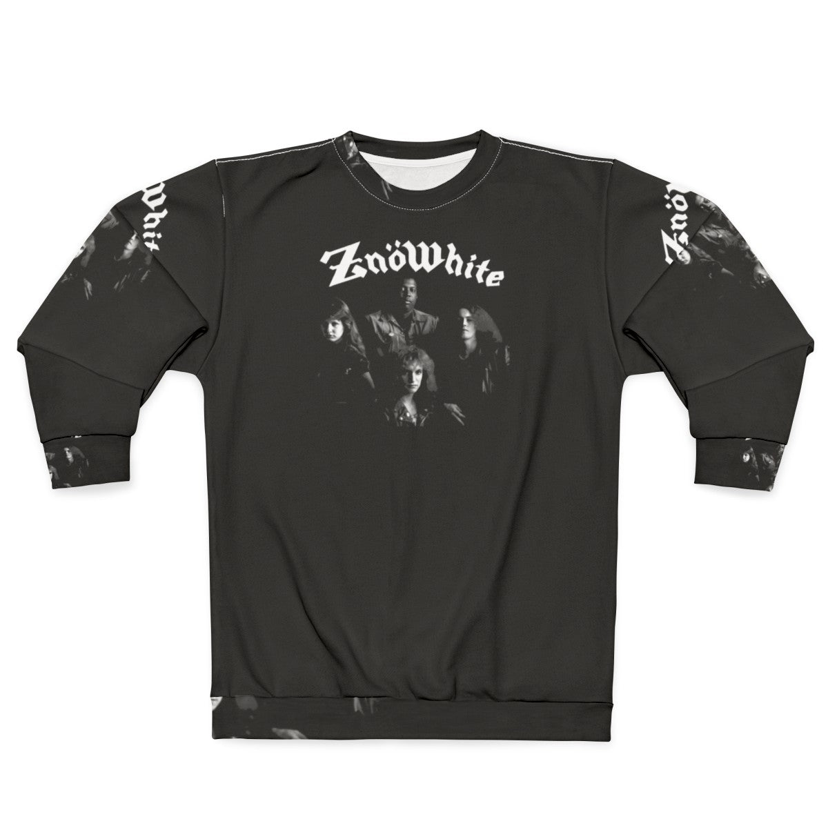 Znowhite 1980s Thrash Metal Sweatshirt