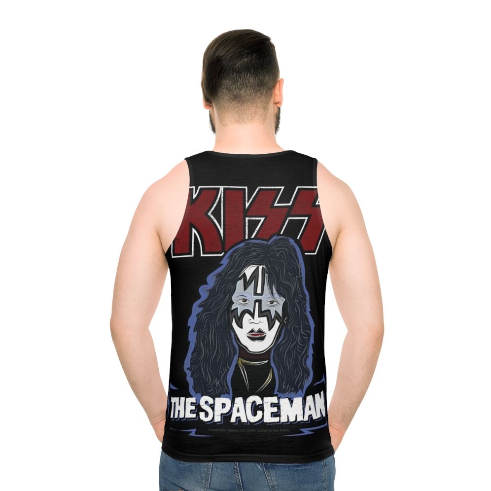 Unisex Kiss Band Tank Top - men back