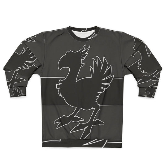 Chocobo Black Sweatshirt for Final Fantasy Fans