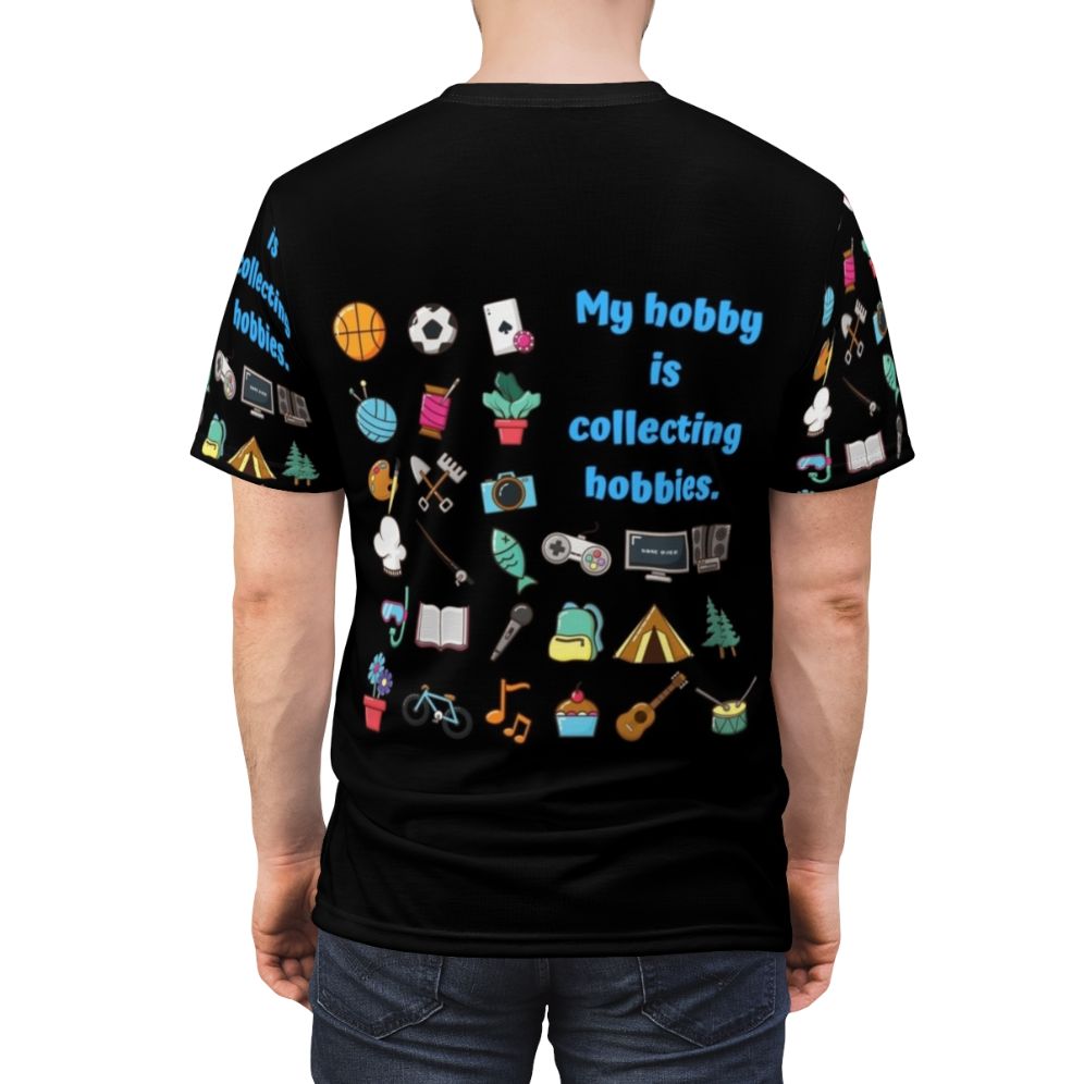 Collectible hobby t-shirt for hobby enthusiasts - men back