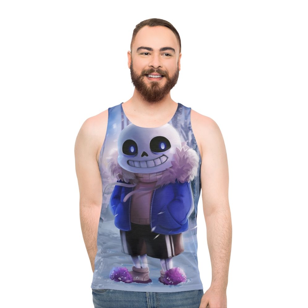 Undertale Sans Unisex Tank Top - men