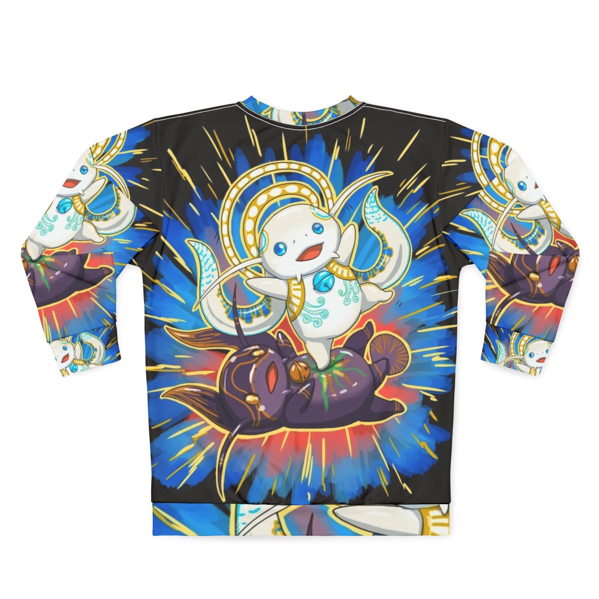 FFXIV Hydaelyn Kick Namazu Zodiark Sweatshirt - Back