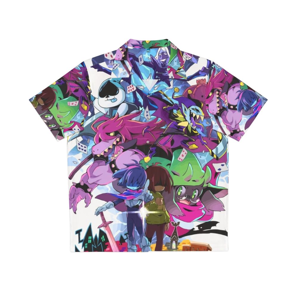 Deltarune Adventure Hawaiian Shirt with Vibrant Gaming Inspired Design