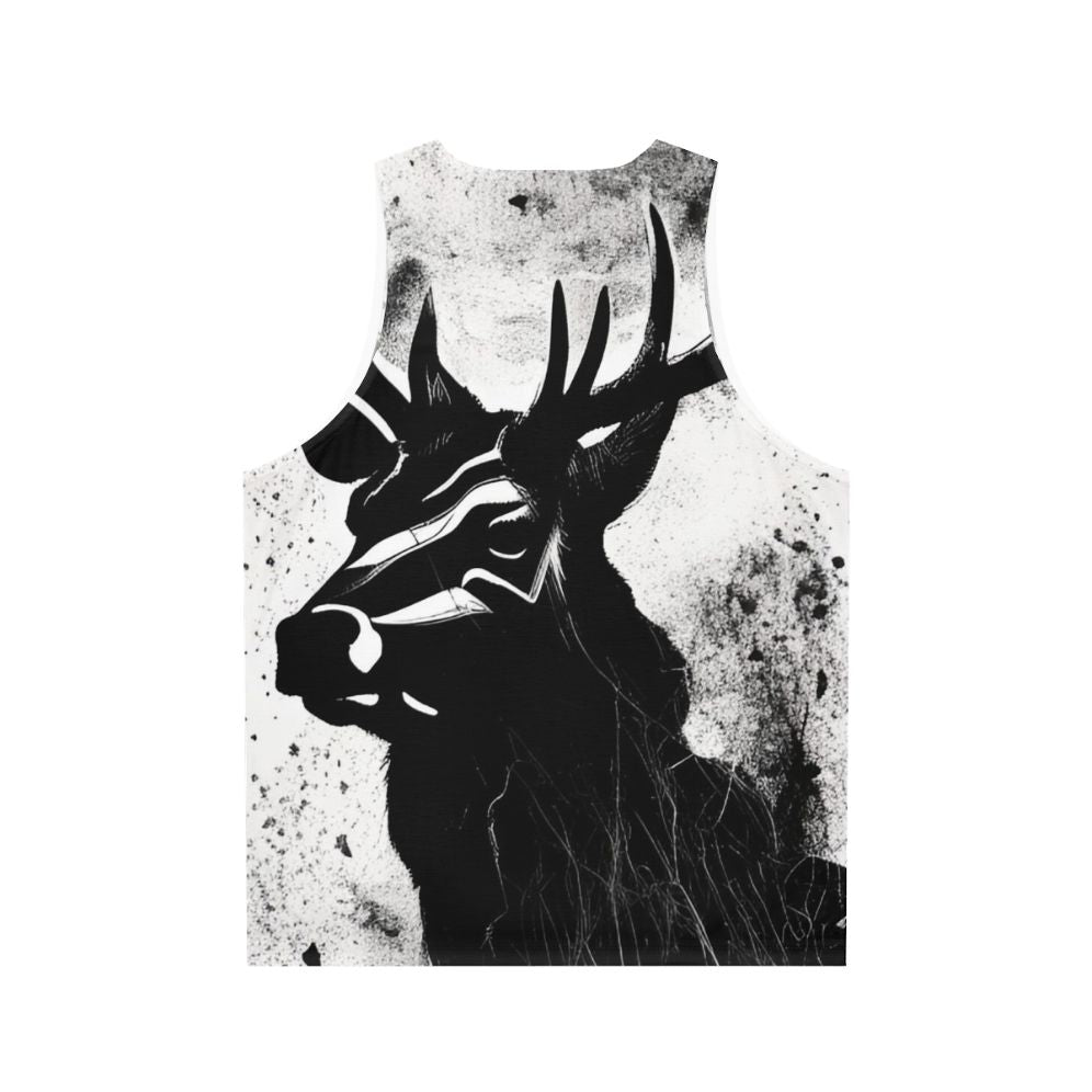 Stag Unisex Tank Top - Back