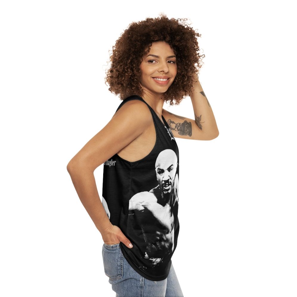 Marvelous Marvin Hagler Champion Unisex Tank Top - women side