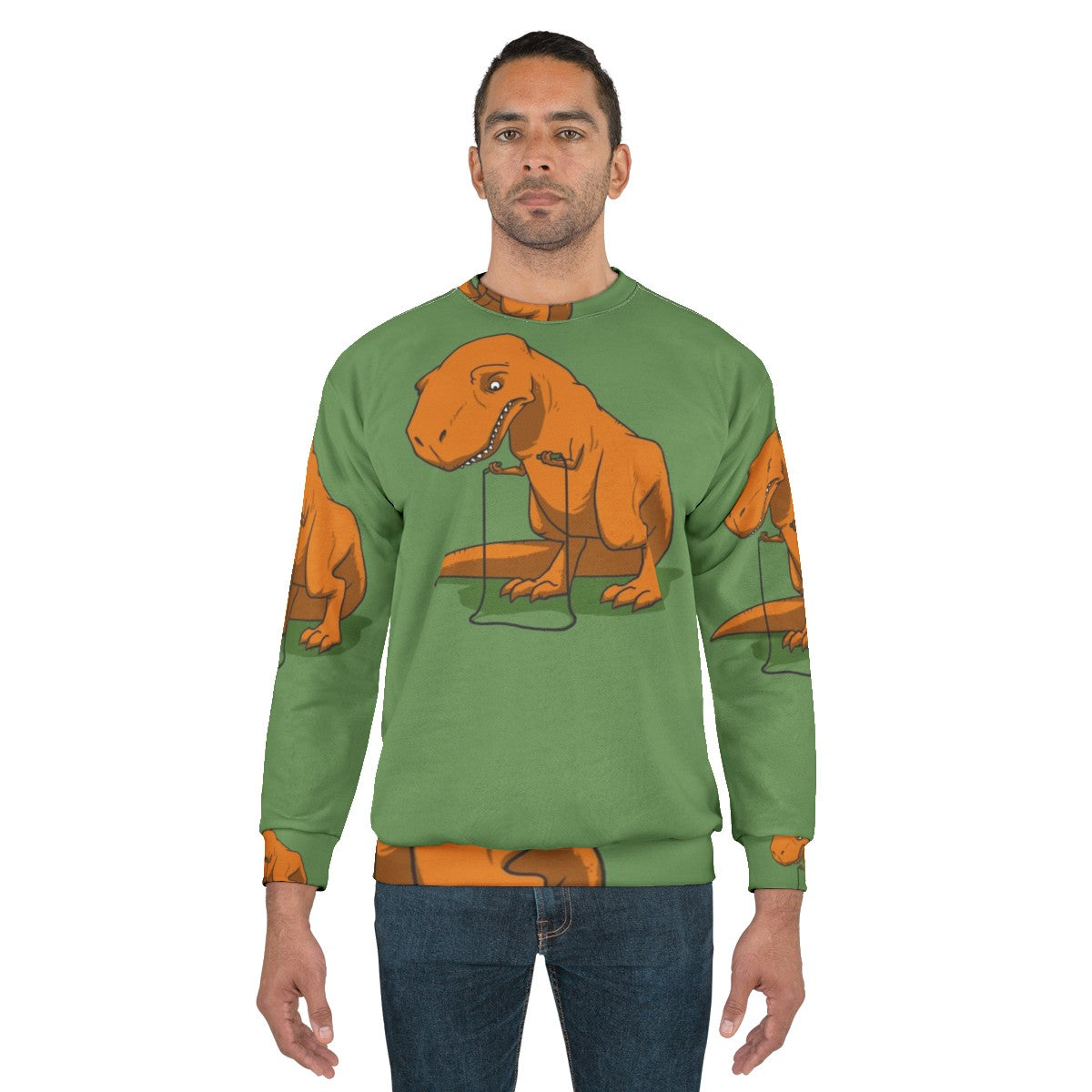 Foiled Again Tyrannosaurus Rex Sweatshirt for Kids - men