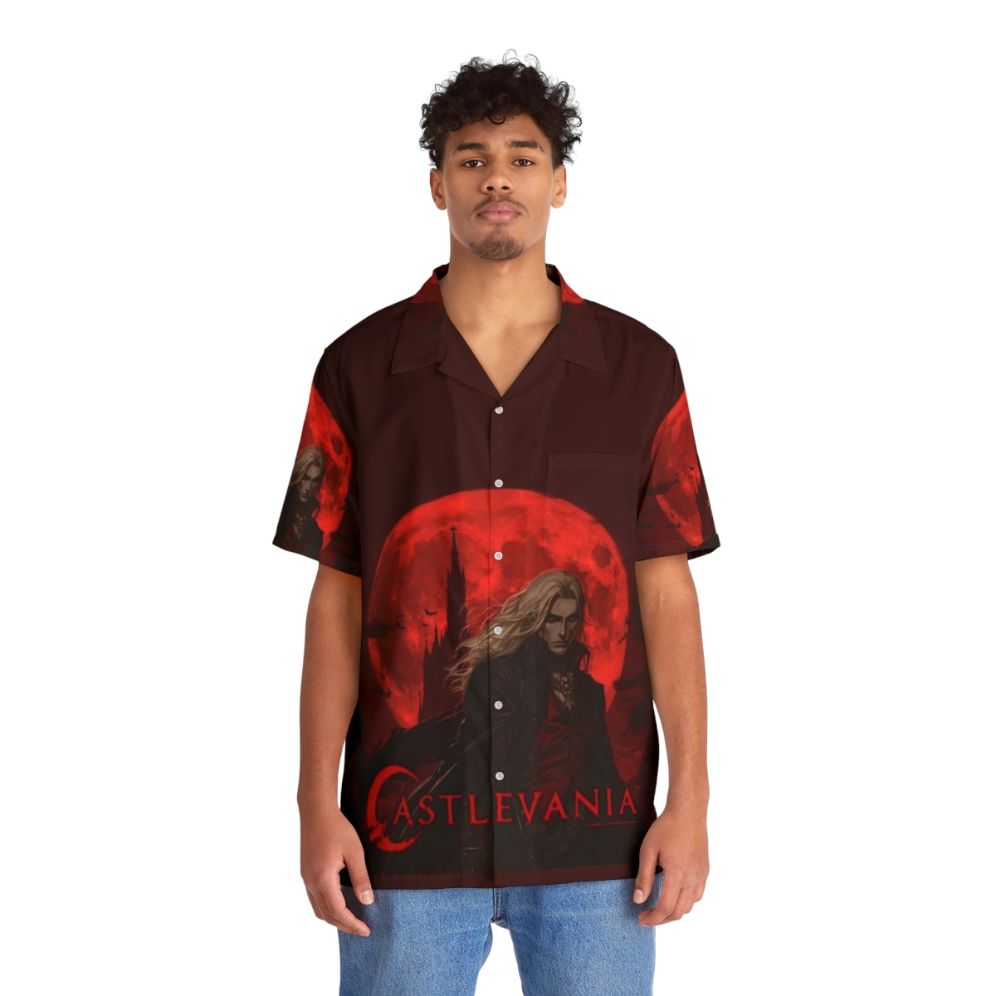 Alucard Castlevania Netflix Fan Art Hawaiian Shirt - Lifestyle