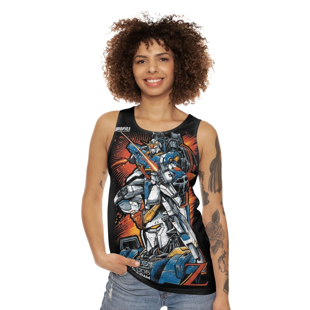 Gundam Anime Mecha Unisex Tank Top - women