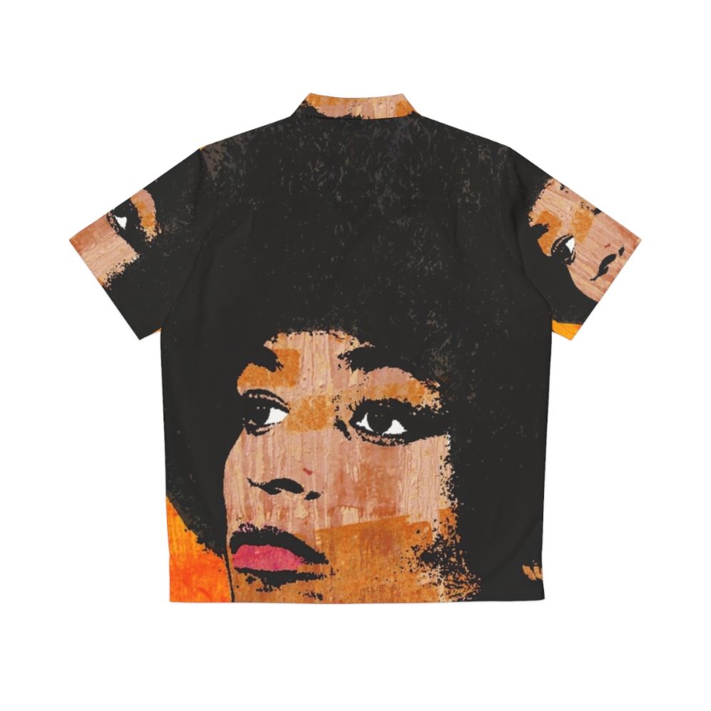 Angela Davis Color Hawaiian Shirt - Back