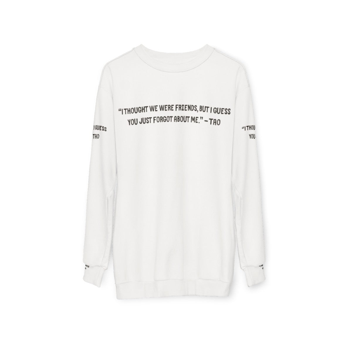 Heartstopper Gang Sweatshirt featuring Charlie Spring and Nick Nelson - hanging