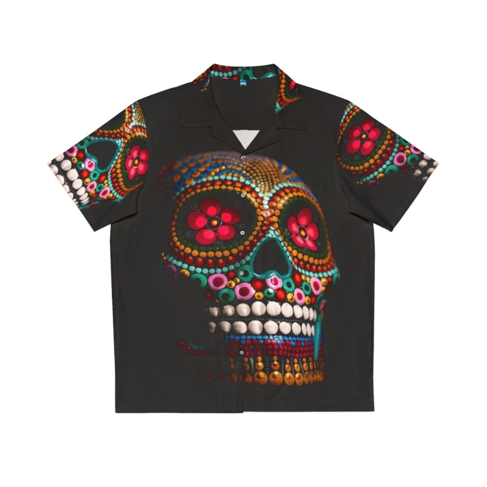 Day of the Dead Skull Hawaiian Shirt