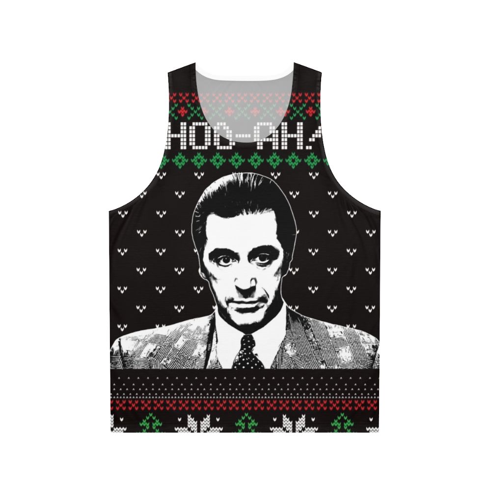 Unisex Ugly Christmas Sweater Tank Top