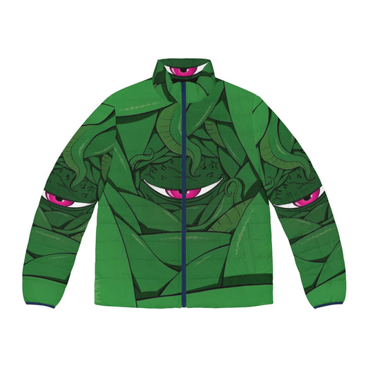 Shuma Gorath Marvel Puffer Jacket with Cosmic Horror Inspired Design