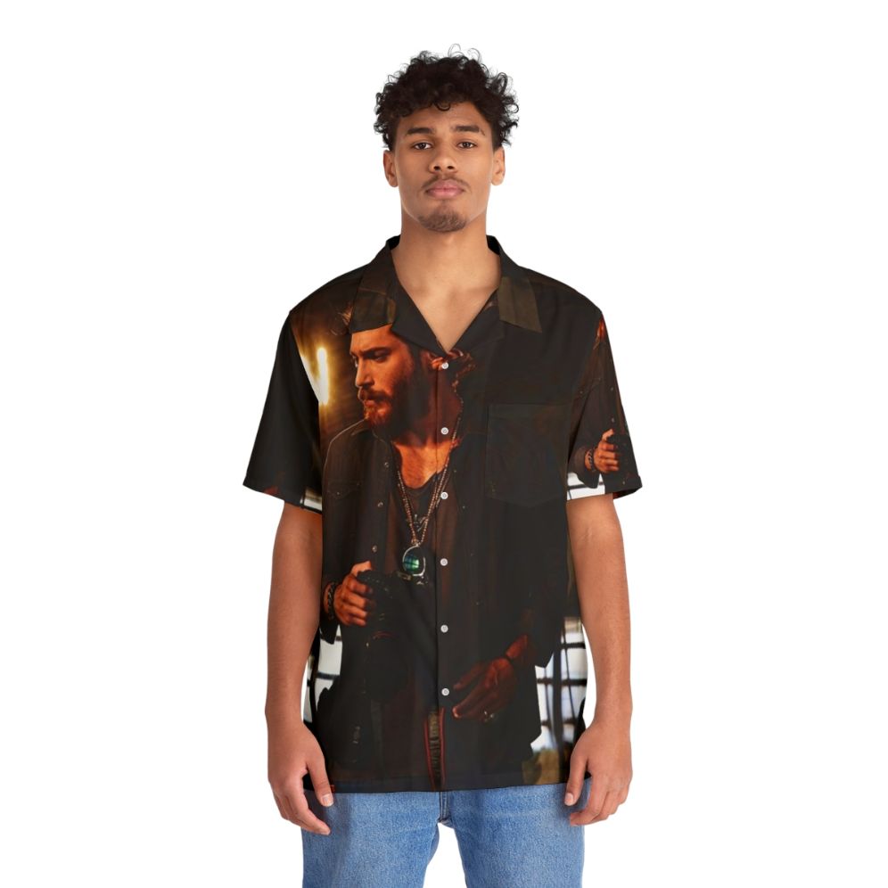 Can Yaman Hawaiian Shirt - Tropical Daydreamer Vacation Wear - People Front