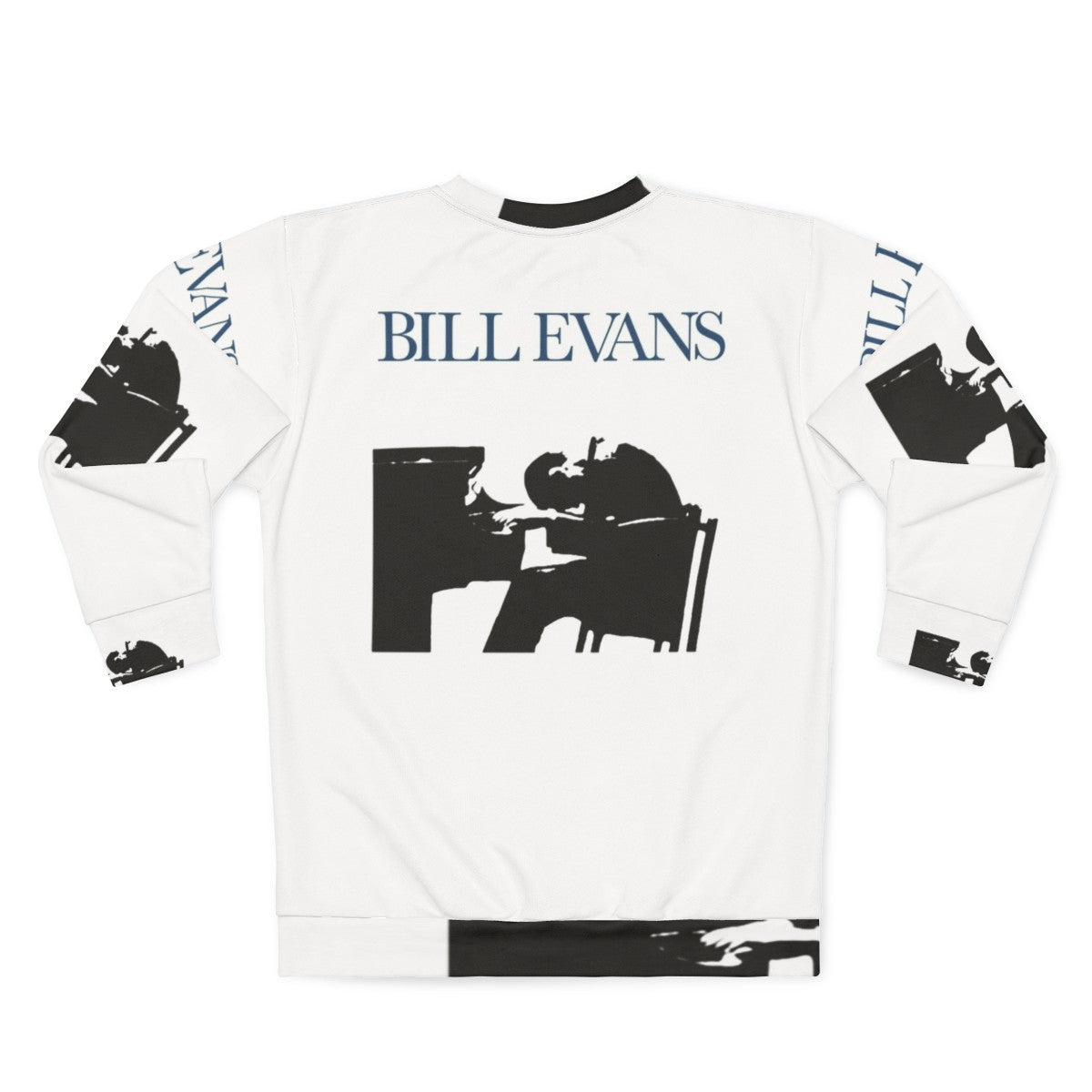 Bill Evans Jazz Musician Sweatshirt - Back