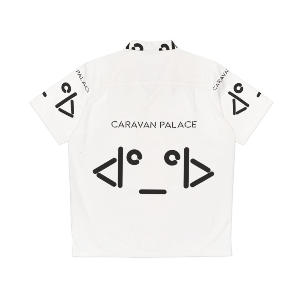 Caravan Palace Electroswing Hawaiian Shirt - Back