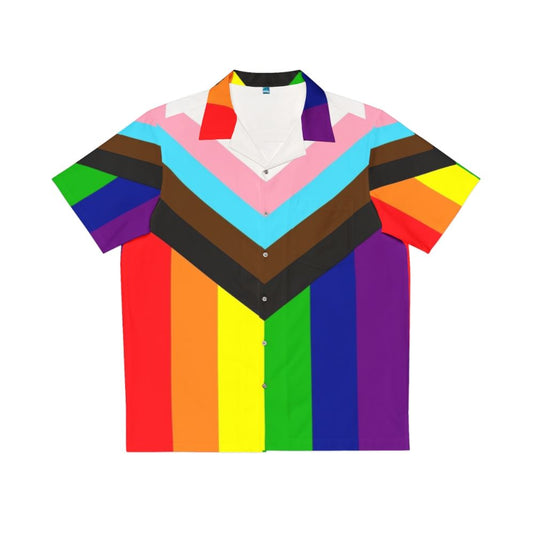 Progressive Rainbow Flag Pride Hawaiian Shirt